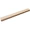 Ekena Millwork 2in. W x 4in. H x 36in. L Block Woodgrain TimberThane Rafter Tail, Primed Tan RFTUR02X04X36BLKRCPR - alternate 5